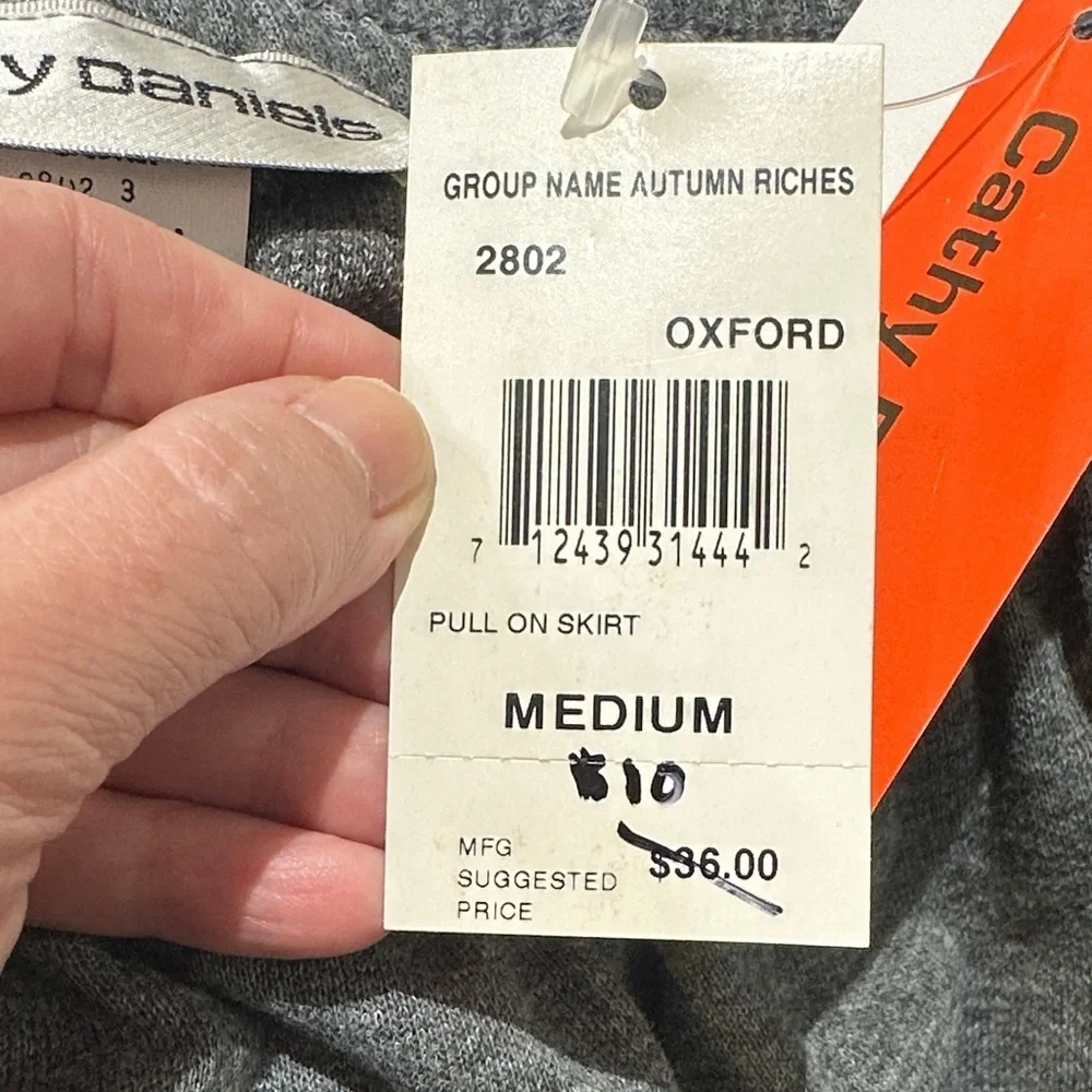 Cathy Daniels Charcoal Midi Skirt - Picture 7 of 7